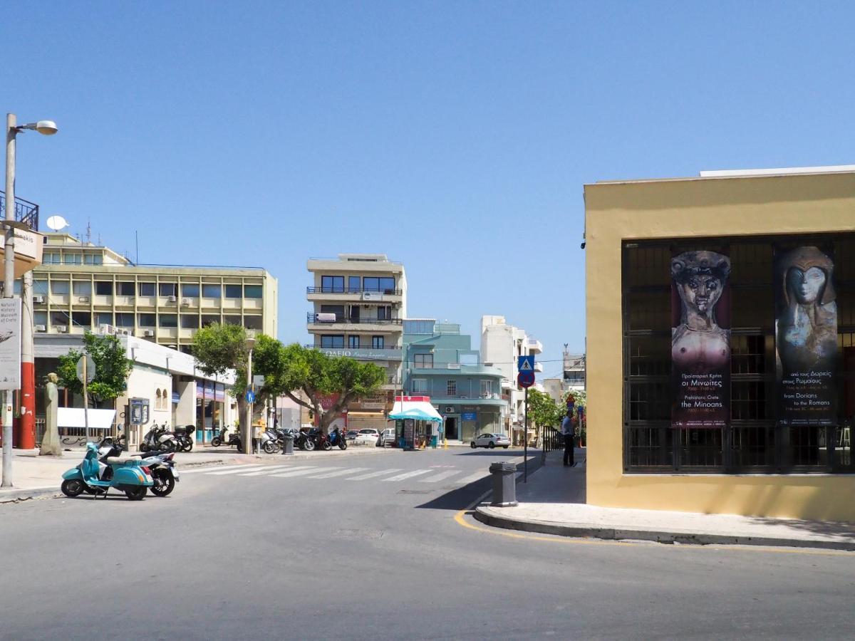 Museum Loft Apartment, With City View. Heraklion  Ngoại thất bức ảnh