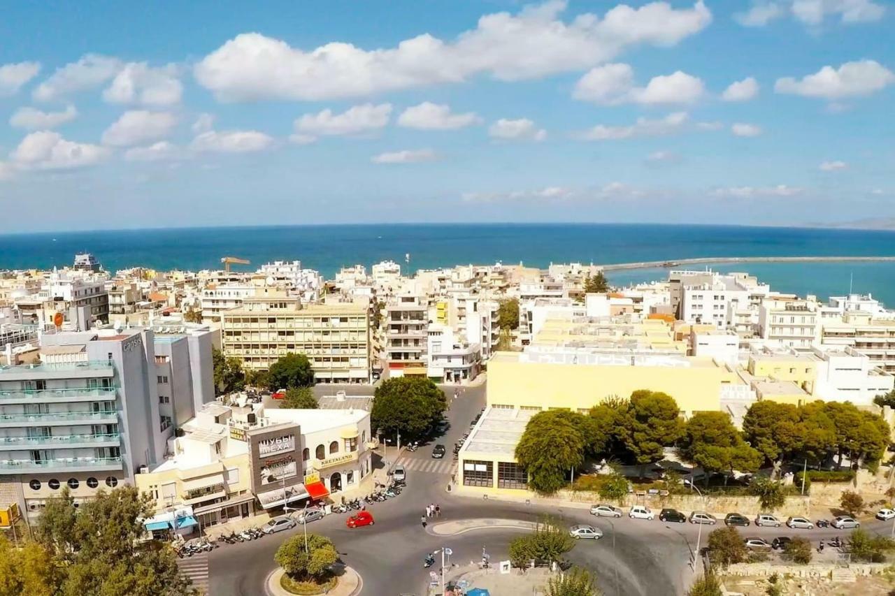 Museum Loft Apartment, With City View. Heraklion  Ngoại thất bức ảnh
